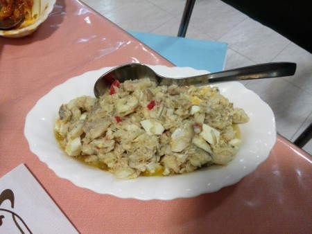 Salpicon de pescado..