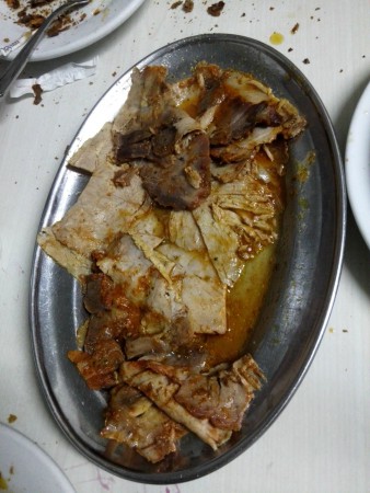 Jamon asado.